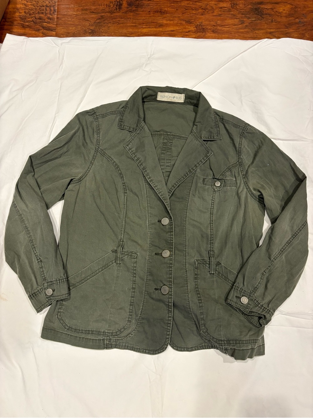 Olive Green Utility Jacket